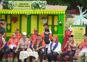 Rano Karno Sambangi Kontingen DKI Jakarta di Jamnas XII 2026, Pesan Semangat dan Jaga Nama Baik Jakarta