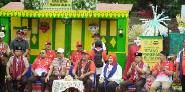 Rano Karno Sambangi Kontingen DKI Jakarta di Jamnas XII 2026, Pesan Semangat dan Jaga Nama Baik Jakarta