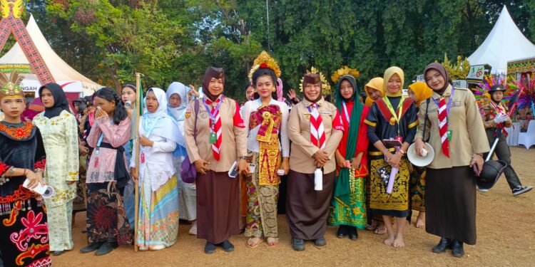 Semarak Kemerdekaan di Subkempi 1 Jamnas XII: Pramuka Rayakan 17 Agustus dengan Budaya dan Persaudaraan