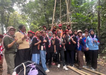 Subkempi 1 Layani dan Dukung Aktivitas Kontingen NSO di Jamnas XII