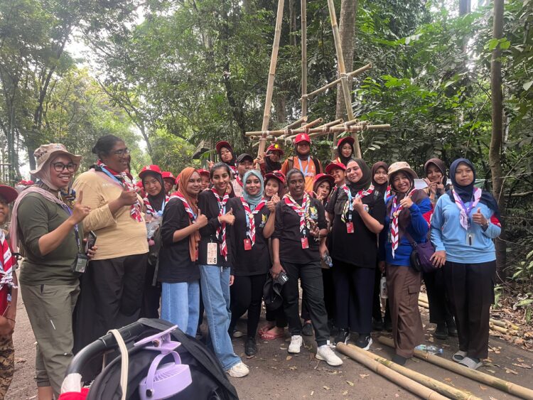Subkempi 1 Layani dan Dukung Aktivitas Kontingen NSO di Jamnas XII