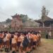 Bulan Bakti Pramuka Ke-65 di Gianyar, Ratusan Anggota Gelar Aksi Resik Daur Ulang Sampah Plastik