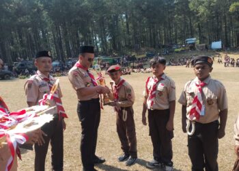 Regu Penggalang Mi Al Huda Watukumpul Raih Tergiat Umum Putra Dan Putri LT II Kwarran Watukumpul Tahun 2026