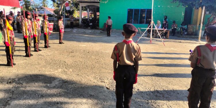 Tangguh dan Terampil, Penggalang Gudep 17.015–17.016 Unjuk Aksi di Lomba Upabuklat-Upatuplat LT-II Patimpeng