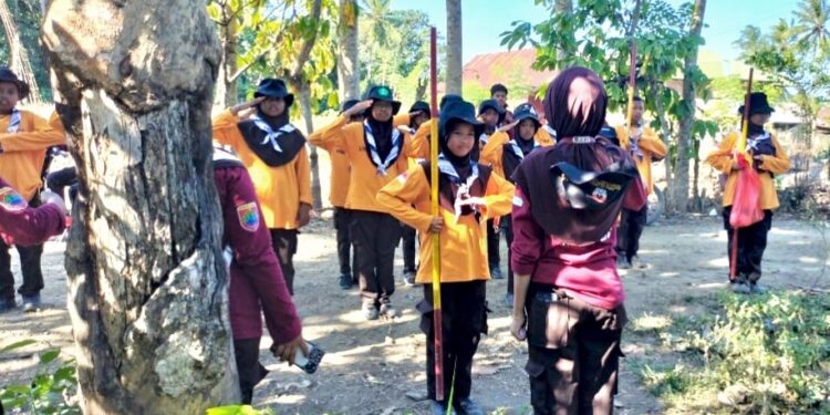Jejak Petualangan, Langkah Ketangguhan: Penggalang Gudep 17.015–17.016 di Giat Penjelajahan LT-II Patimpeng