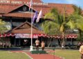Kwarcab Karanganyar Gelar Upacara Hari Pramuka ke-65