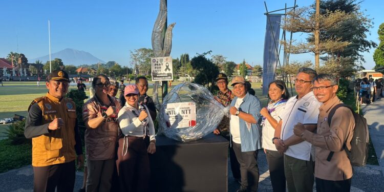Buka Expo Bulan Bakti Hari Pramuka Ke-65 di Gianyar, Ka Kwarcab Ajak Penggalangan Dana Gempa NTT