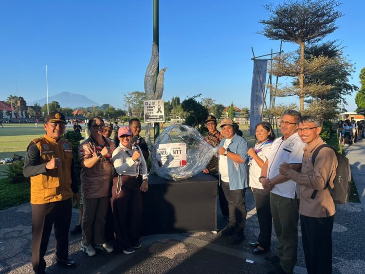 Buka Expo Bulan Bakti Hari Pramuka Ke-65 di Gianyar, Ka Kwarcab Ajak Penggalangan Dana Gempa NTT