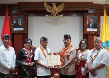 Raih Lencana Melati Kwarnas, Gubernur Koster Tegaskan Semangat Pramuka Sejalan Visi Nangun Sat Kerthi Loka Bali