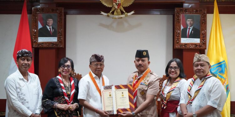 Raih Lencana Melati Kwarnas, Gubernur Koster Tegaskan Semangat Pramuka Sejalan Visi Nangun Sat Kerthi Loka Bali