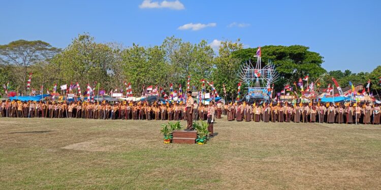 Jambore Kwarran Kedungjati Dorong Peran Pramuka dalam Ketahanan Pangan dan Kelestarian Alam