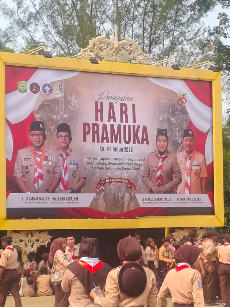 Ka Kwarda Kepri Hadiri Peringatan Hari Pramuka ke-65, Kota Tanjungpinang