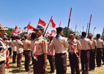 Abdimas Kwarcab Pemalang Perkuat Sinergitas Melalui Latihan Estafet Tunas Kelapa (ETK) 2026 Di Tiga Kwarran