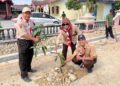 Semangat Gotong Royong Warnai Bakti Sosial Sambut Estafet Tunas Kelapa di Penawangan
