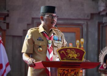 Puncak Peringatan Hari Pramuka, Kwarcab Buleleng Serahkan Dua Rumah Layak Huni