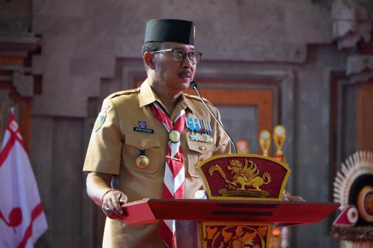 Puncak Peringatan Hari Pramuka, Kwarcab Buleleng Serahkan Dua Rumah Layak Huni