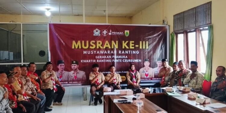 Lengkap Sudah! 12 Kecamatan di Aceh Barat Kini Miliki Ketua Kwarran Pramuka