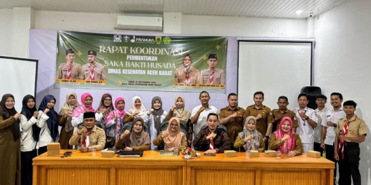 Saka Bakti Husada Pramuka Aceh Barat Resmi Dibentuk, Dek Zoel: Perkuat Peran Pramuka di Bidang Kesehatan