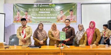 Saka Bakti Husada Pramuka Aceh Barat Resmi Dibentuk, Dek Zoel: Perkuat Peran Pramuka di Bidang Kesehatan