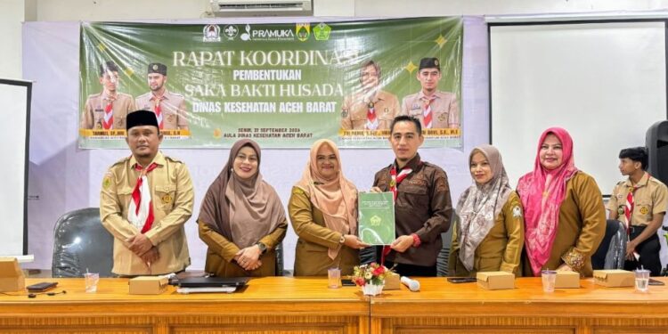 Saka Bakti Husada Pramuka Aceh Barat Resmi Dibentuk, Dek Zoel: Perkuat Peran Pramuka di Bidang Kesehatan