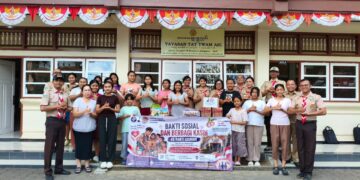 Kwarcab Denpasar Gelar Bakti Sosial di Panti Asuhan Tat Twam Asi