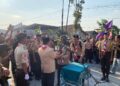 Estafet Tunas Kelapa Tiba Di Grobogan, Bawa Pesan Perdamaian