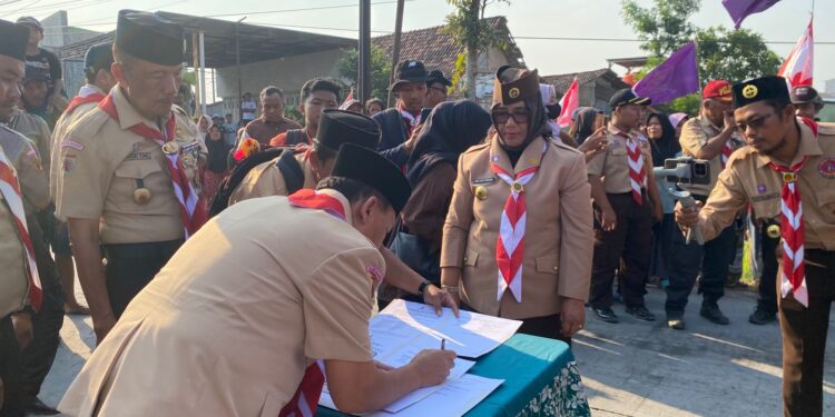 Estafet Tunas Kelapa Tiba Di Grobogan, Bawa Pesan Perdamaian