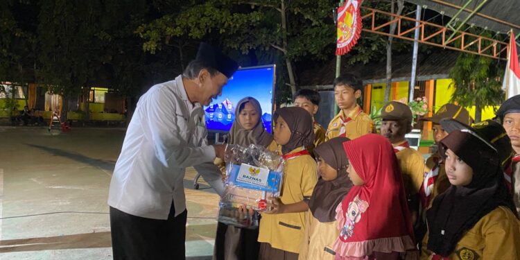 Gandeng Baznas, Pramuka Grobogan Ajak Berbagi Untuk Sesama Di ETK