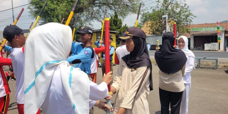 Matangkan Kesiapan Sambut ETK, Kwarran Patikraja dan Purwokerto Selatan Gelar Gladi Bersama