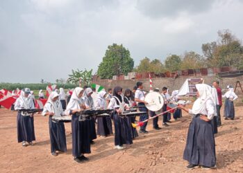 Marching Band MTs Negeri Banyumas Siap Ramaikan Estafet Tunas Kelapa Kwarda Jateng 2026