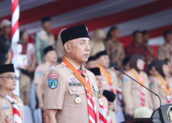 Gubernur Jatim Ajak Pramuka Jatim Perkuat Karakter dan Pengabdian di Hari Pramuka ke-65