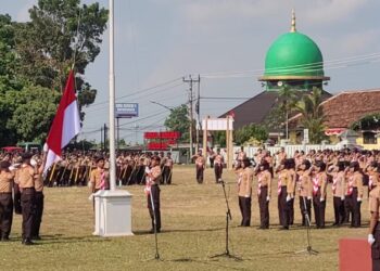 Peringatan Hari Pramuka Tingkat Kwarran Baturraden Meriah