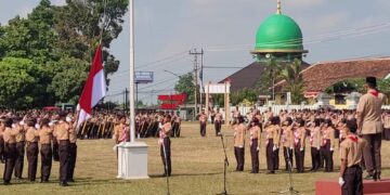 Peringatan Hari Pramuka Tingkat Kwarran Baturraden Meriah