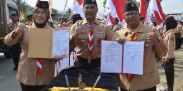 Timbang Terima Di Cindaga Menjadi Penanda Berakhirnya Perjalanan ETK Di Wilayah Cilacap