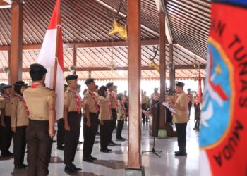 Bupati Banyumas Kukuhkan 39 Pasukan Tunas Muda