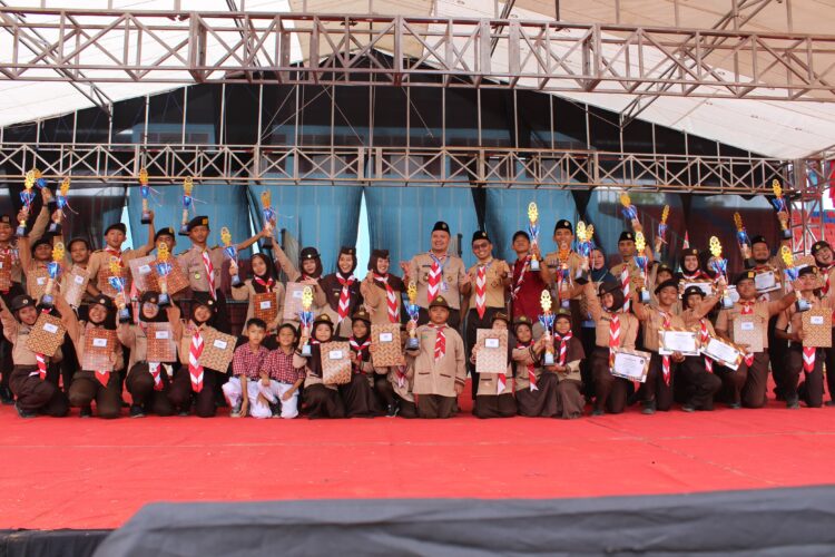 Festival Kehumasan Kendalisada Kwarcab Banyumas Adu Kreativitas Lintas Golongan Pramuka