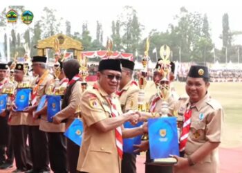 Inovasi “SiDig” Antarkan Kwarcab Grobogan Raih Juara 1 Pembina Gudep Berprestasi Kwarda Jateng 2026