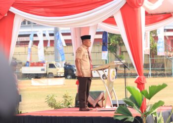 Waka Bidang Bela Negara, Mental, dan Spiritual Kwarnas, Pimpin Upacara Hari Pramuka Kwarda Jateng di Bayumas