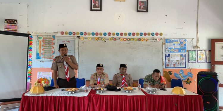 Sekretaris Kwarcab Bone Hadiri Musyawarah Ranting Gerakan Pramuka Tanete Riattang Timur