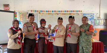 Sekretaris Kwarcab Bone Hadiri Musyawarah Ranting Gerakan Pramuka Tanete Riattang Timur