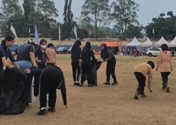 Wujud Pengamalan Dasa Dharma, Saka Bhayangkara Banyumas Gelar Aksi ” Scout Keep Clean” Usai Peringatan HUT Pramuka ke-65 Kwarda Jateng