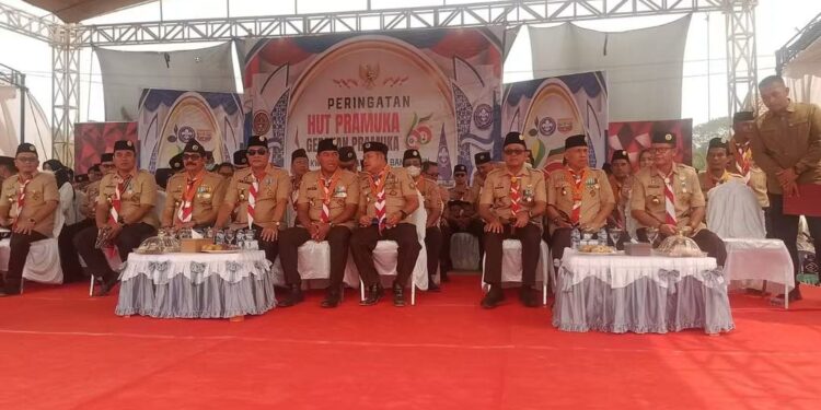 Saka Bakti Husada Dinkes Muba Kwarcab Musi Banyuasin Kwarda Sumatera SelatanTerima Penghargaan Lencana Panca Warsa pada Peringatan Hari Pramuka