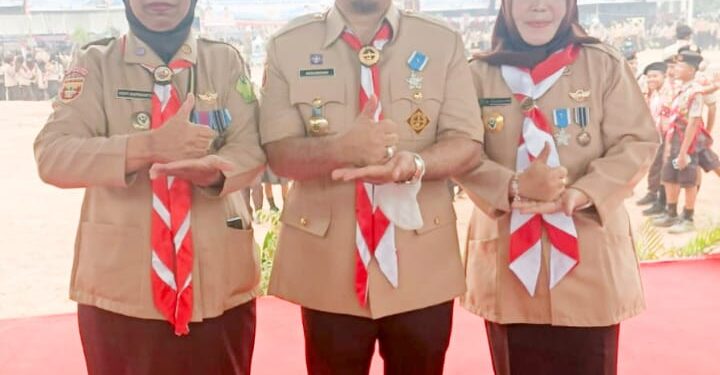 Saka Bakti Husada Dinkes Muba Kwarcab Musi Banyuasin Kwarda Sumatera SelatanTerima Penghargaan Lencana Panca Warsa pada Peringatan Hari Pramuka