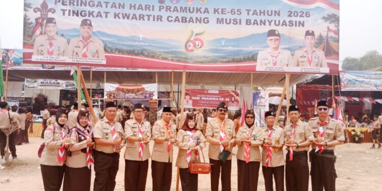 Saka Bakti Husada Dinkes Muba Kwarcab Musi Banyuasin Kwarda Sumatera SelatanTerima Penghargaan Lencana Panca Warsa pada Peringatan Hari Pramuka