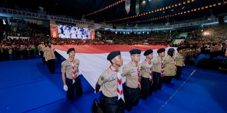Sambutan Ketua Kwarcab Gerakan Pramuka Kota Pekanbaru Kak Hj. Sulastri A. S.Sos., MH.