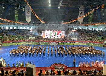 Sambutan Ketua Kwarcab Gerakan Pramuka Kota Pekanbaru Kak Hj. Sulastri A. S.Sos., MH.