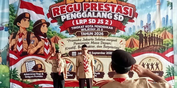 Asah Ketangkasan dan Kekompakan Pramuka Penggalang, Kwartir Cabang Jakarta Selatan Gelar LRP SD JS II 2026