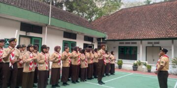 Saka Wanabakti Gelar Penerimaan Anggota Baru