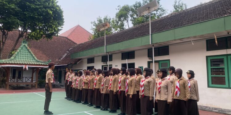Saka Wanabakti Gelar Penerimaan Anggota Baru