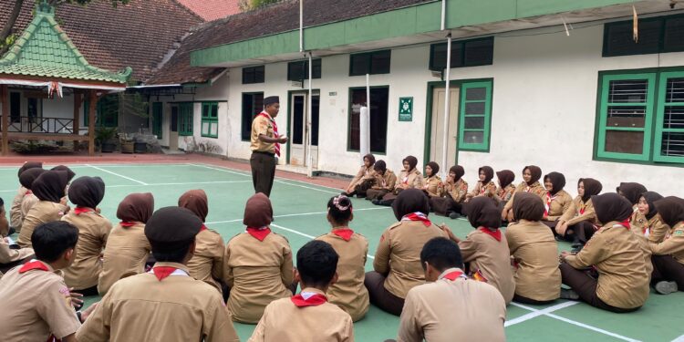 Saka Wanabakti Gelar Penerimaan Anggota Baru
